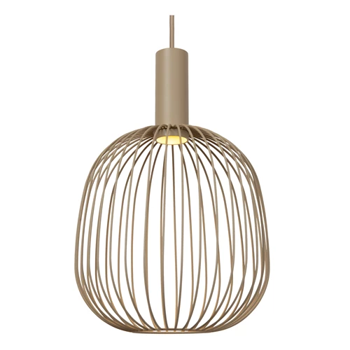 Lucide ESTEREL - Suspension - Ø 25 cm - 1xGU10 (MR11) - Taupe | Essential - détail 1